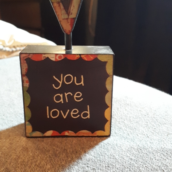 Adorable Wooden Accent - Vintage, Retired - Picture 2 of 6